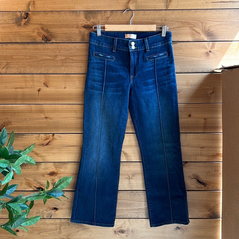 KUT *Kelsey High Rise Ankle Flare* Jeans Size 6